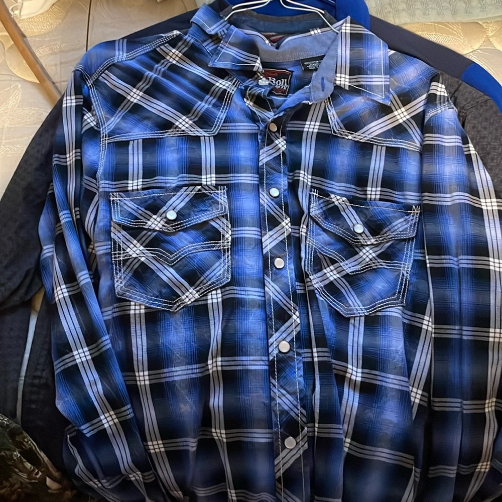 Rock & roll button down